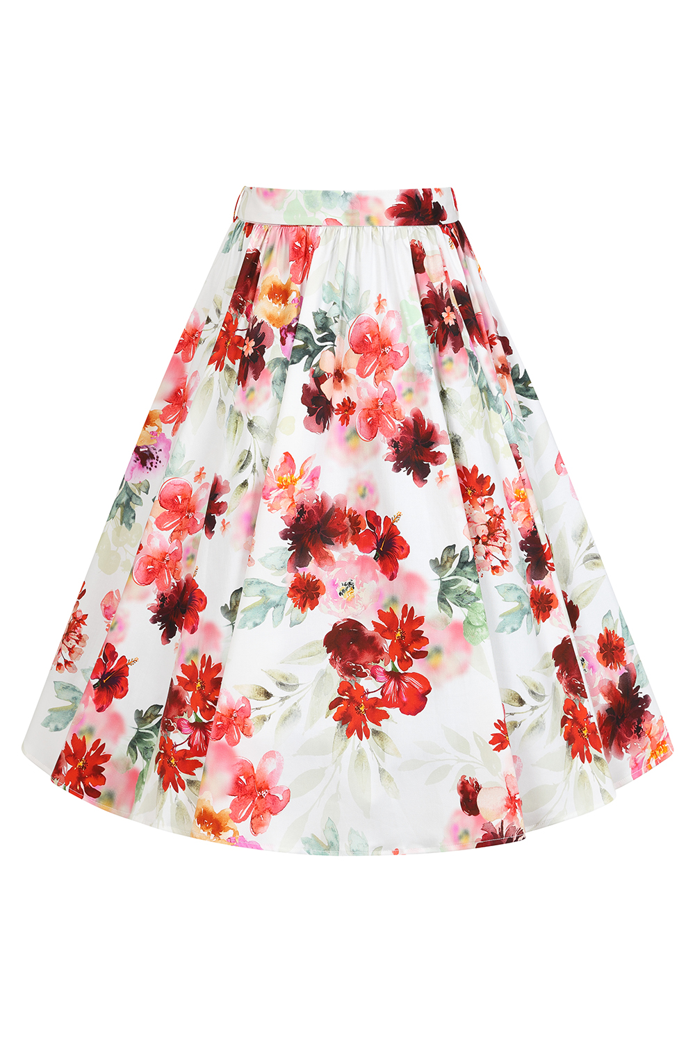 Pippa Floral Swing Skirt